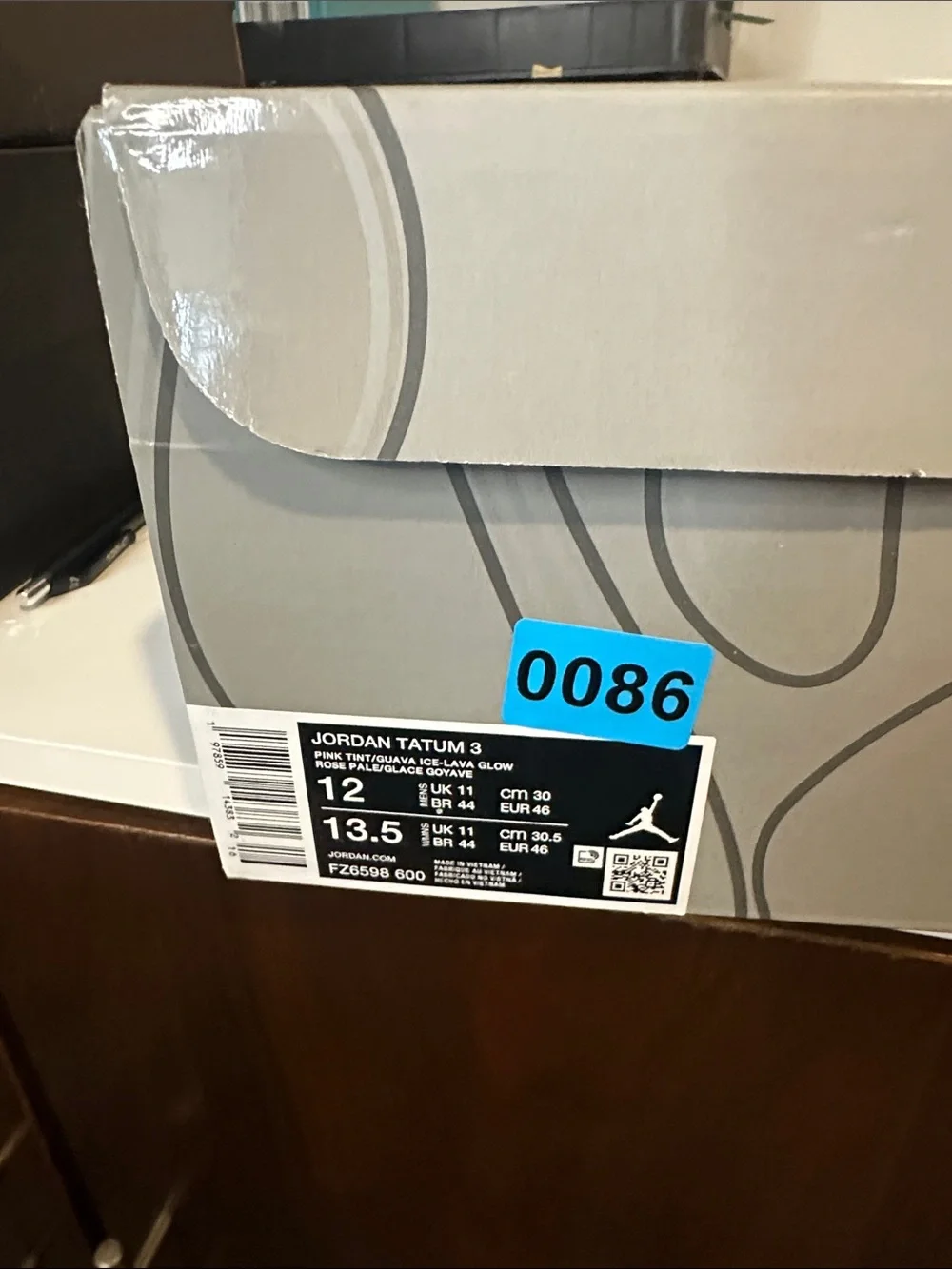 Jordan Athletic Shoes in Pink Tint/Guava Ice Lava Glow  B86